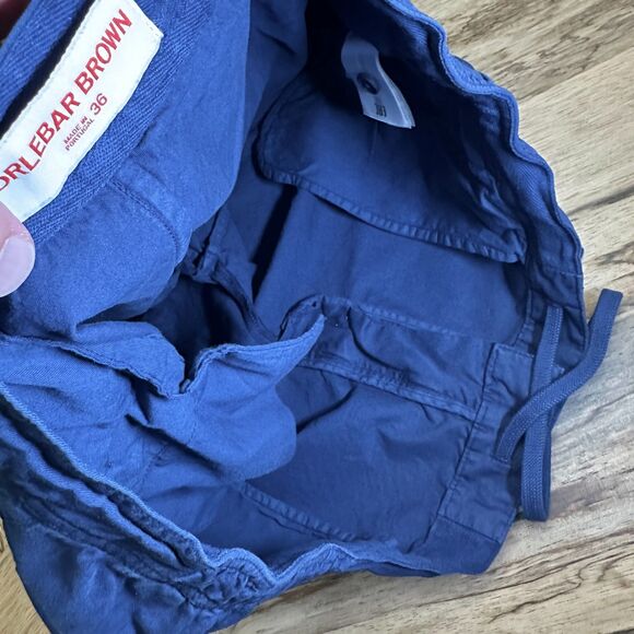 Orlebar Brown Bulldog Tailored Cotton Shorts Mens 36 Navy Blue Portugal - Picture 6 of 15